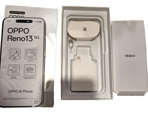 Oppo Reno 13 5g Modelo Cph2689 Blanco Blanco (Nuevo con caja abierta)