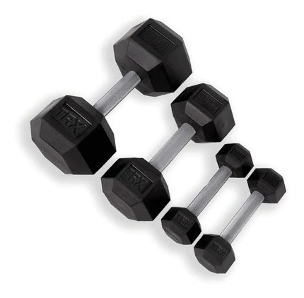 Imagen 2 de 2 de Trx Mancuernas Hexagonales 10lb (4.5kg) Par