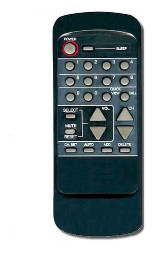 Control Remoto Tv De Tubo Para Ken Brown Tv-147