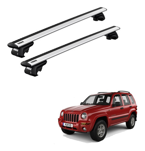 Rack Bagageiro Thule Evo Jeep Cherokee Limited Suv 02 Á 2010