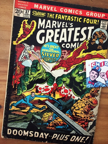 Comic - Marvel's Greatest Comics #37 Jack Kirby Stan Lee