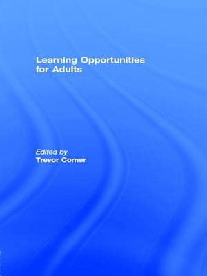 Libro Learning Opportunities For Adults - Corner, Trevor