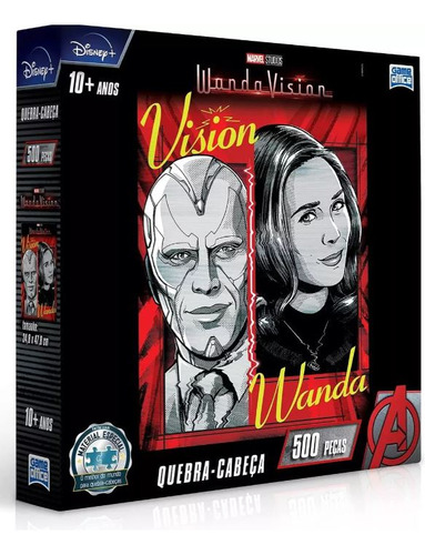 Quebra-cabeça 500 Peças Wanda Vision - Toyster