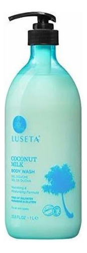 Gel Para Baño Y Ducha - Luseta Leche De Coco Body Wash, 