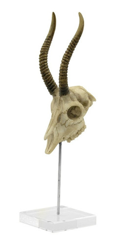 Escultura Decorativa Replica Cráneo De Ciervo Ii , Corner 