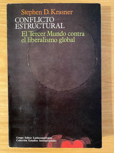 Libro  Conflicto Estructural  De Stephen D. Krasner Usado 