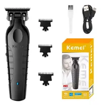 Comprar Trimmer Patillera Kemei 2299 Maquina Para Barbero Peluquero