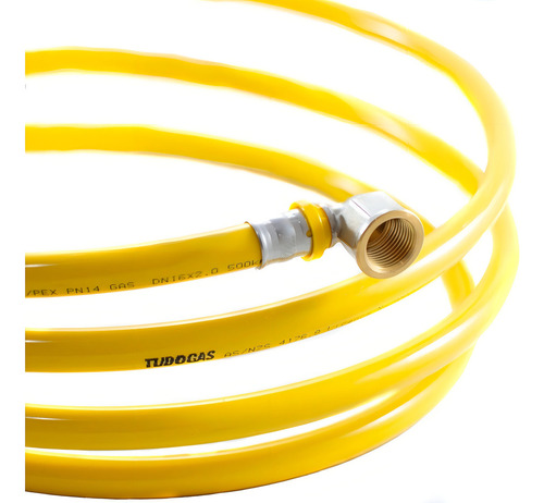 Tubo Pex Para Gás Multicamada 16 Kit 11 Mts C/acess. Montado