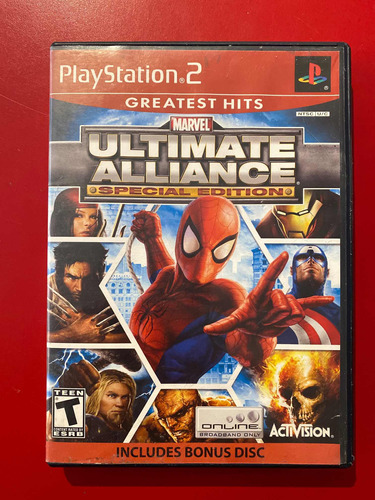 Ultimate Alliance Special Edition Ps2 Oldskull Games