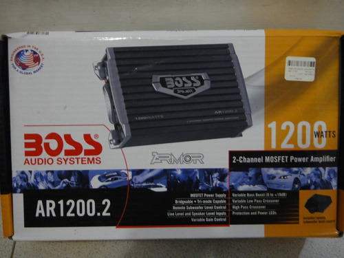 Amplificador Boss 1200 Watts Planta Para Carros