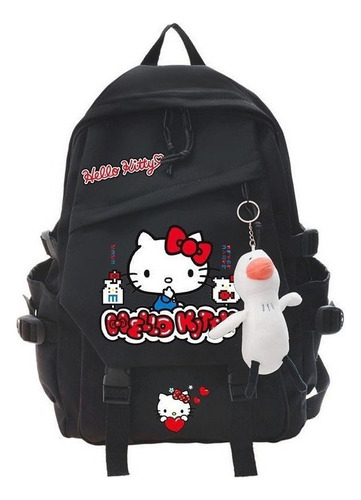 Y2k Cute Sanrio Hello Kitty Back Bolsas De Gran Capacidad