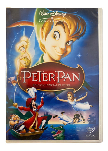 Dvd Peter Pan Walt Disney Los Clasicos Edicion De Coleccion