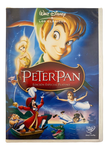 Dvd Peter Pan Walt Disney Los Clasicos Edicion De Coleccion