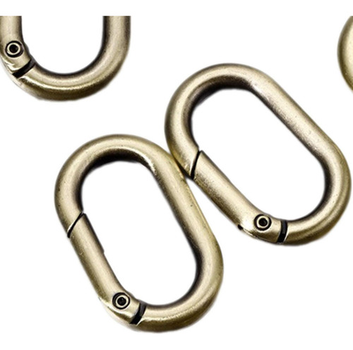 5 X 5 Anillos De Resorte Ovalados, Clips De Resorte De