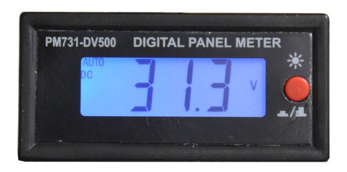 Voltimetro Digital De Panel Backlight 20 Volts Cc Esun