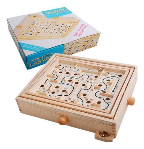 Estilo Sudoku Laberinto Juego De De Madera Mesa