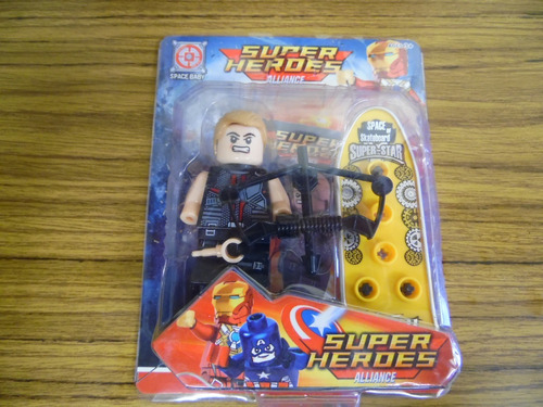 Imagen 2 de 2 de Muñeco Lego Avengers Liga De Justicia Super Heroe Niño