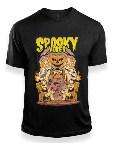 Camiseta Halloween Hombre | Spooky Vibes