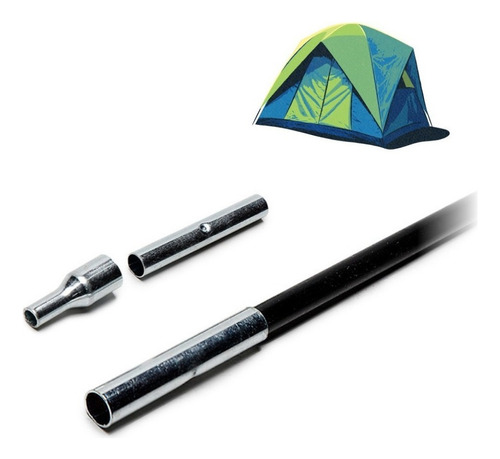 Varilla De Fibra De Vidrio 7,9 Mm 65 Cm Para Carpa Camping