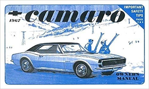 Chevrolet Camaro 1967 Manual Usuario Propietario