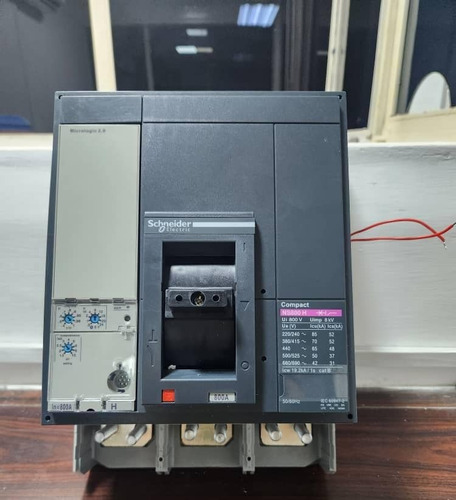 Breaker Schneider  Ns800h 800amp 