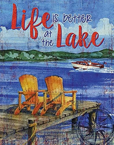 Life Is Better At The Lake Kits Diamantes Para Adultos Diama