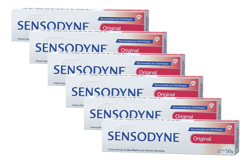 Pack Crema Dental Sensodyne Original 50 Gr