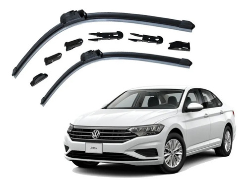 2 Plumas Limpiaparabrisas Reluvsa Jetta Mk6 2011-2019