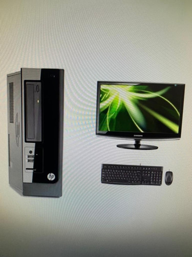 Desktop + Monitor Hp Core I3 - Seminovo