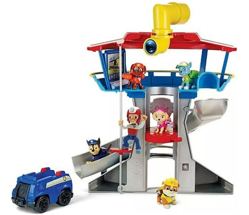 Torre De Control Patrulla Canina Paw Patrol Luces Y Sonidos