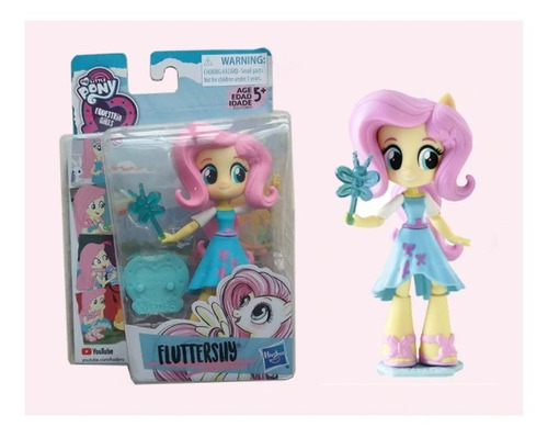 Miniboneca Fluttershy My Little Pony Equestria Girls