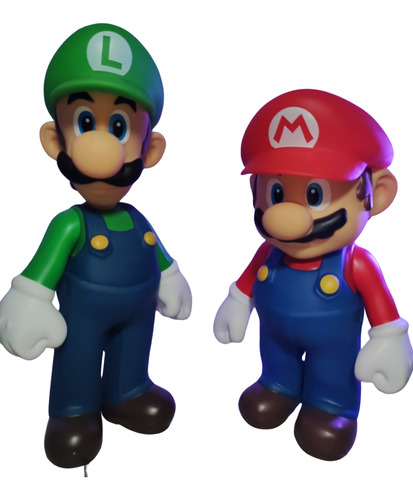 Pack Figura De Mario Y Luigi 23cm