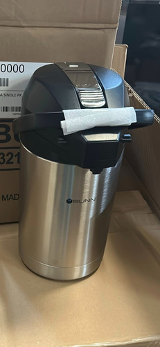 Cafetera Termo Bunn Airpot 3 Litros Acero Inox 100% Original