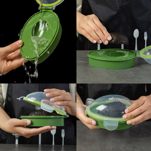 Enfriador De Aguacate R Aguacate Reutilizable Sellado Conta