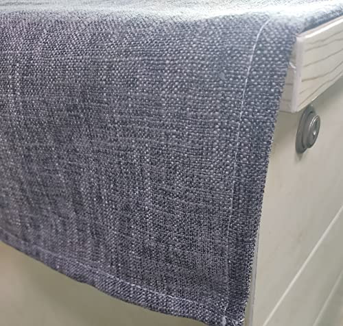 Mantel Antideslizante Para Mesita De Noche Gris Oscuro