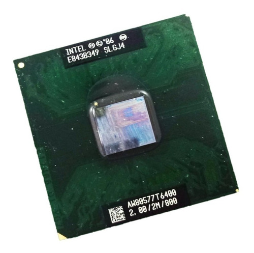 Processador Notebook Intel Core2 Duo T6400 Slgj4