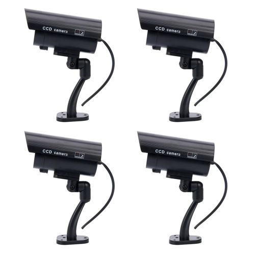 Imagen 2 de 6 de 4pcs Ir Bala Simulada Falsa Vigilancia Seguridad Domo Cctv C