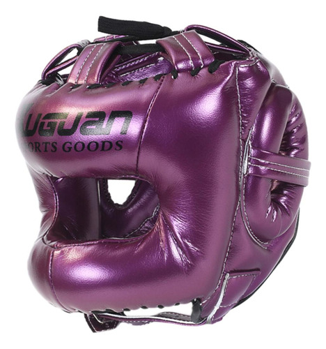 Casco De Boxeo Acolchado Muay Thai Head Gear Para Sanda