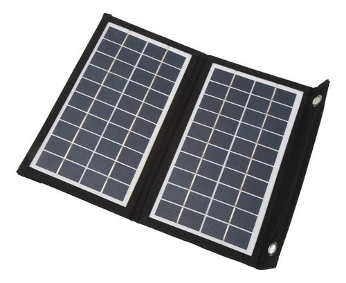Central Eléctrica Portátil Con Panel Solar Plegable De 10 W,