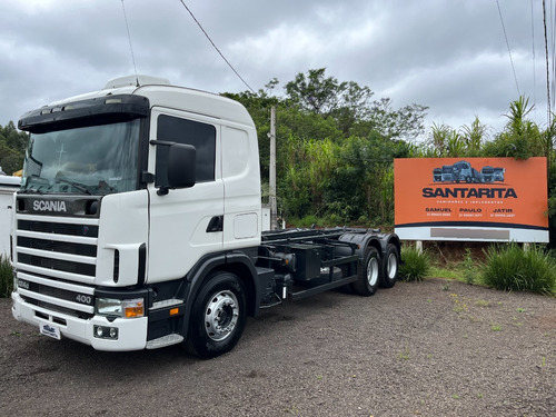 Scania R124 6x2 400 2005 Caminhão Truck Com Rollon Rolloff