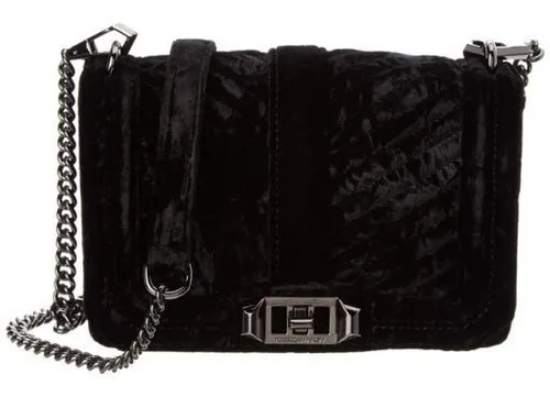 Rebecca Minkoff Cartera Cadena Terciopelo Chevron Nueva Envi