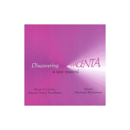 Discovering Magenta Original Studio Cast Usa Import Cd Nuevo