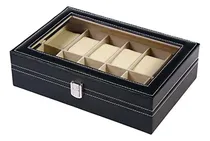 Comprar Caja Estuche Porta 12 Reloj Organizador Relojes