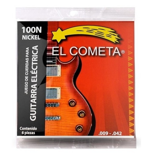 Encordadura El Cometa Para Guitarra Electrica Coge-100n