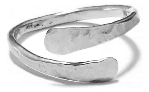 Anillo Abierto De Plata Mujeres, Anillo Apilado Boho Ch...