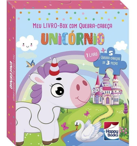 Meu Livro-box Com Quebra-cabeca: Unicornio