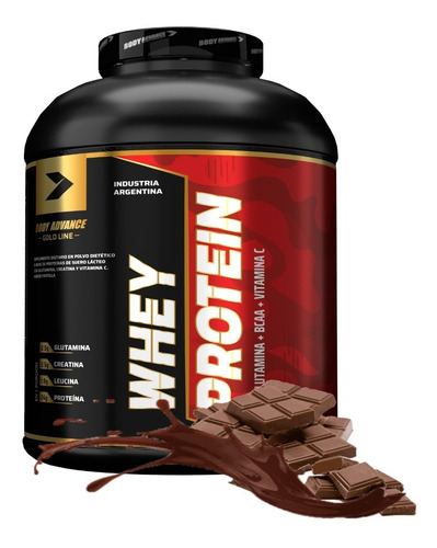 Imagen 2 de 7 de Whey Protein 3 Kg + Creatina Body Advance - Calidad Premium