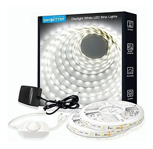 Tira De Luz Led Blanca 12.2m 6500 K  720 Led Decoración