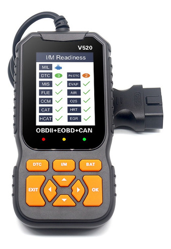 Obd2 V520 Scanner Para Auto  Multifuncional 35901 Códigos