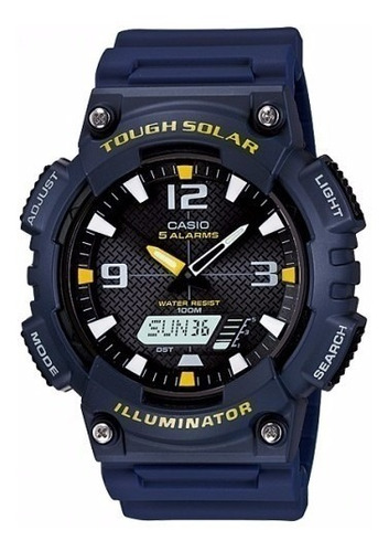 Reloj Casio Aq-s810w-2a Hombre Carga Solar Envio Gratis